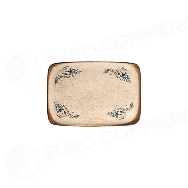 VOYAGE NAVY QUADRO RECTANGULAR PLATE 31 CM (27 * 20) - 20001-151631 - ID FINE