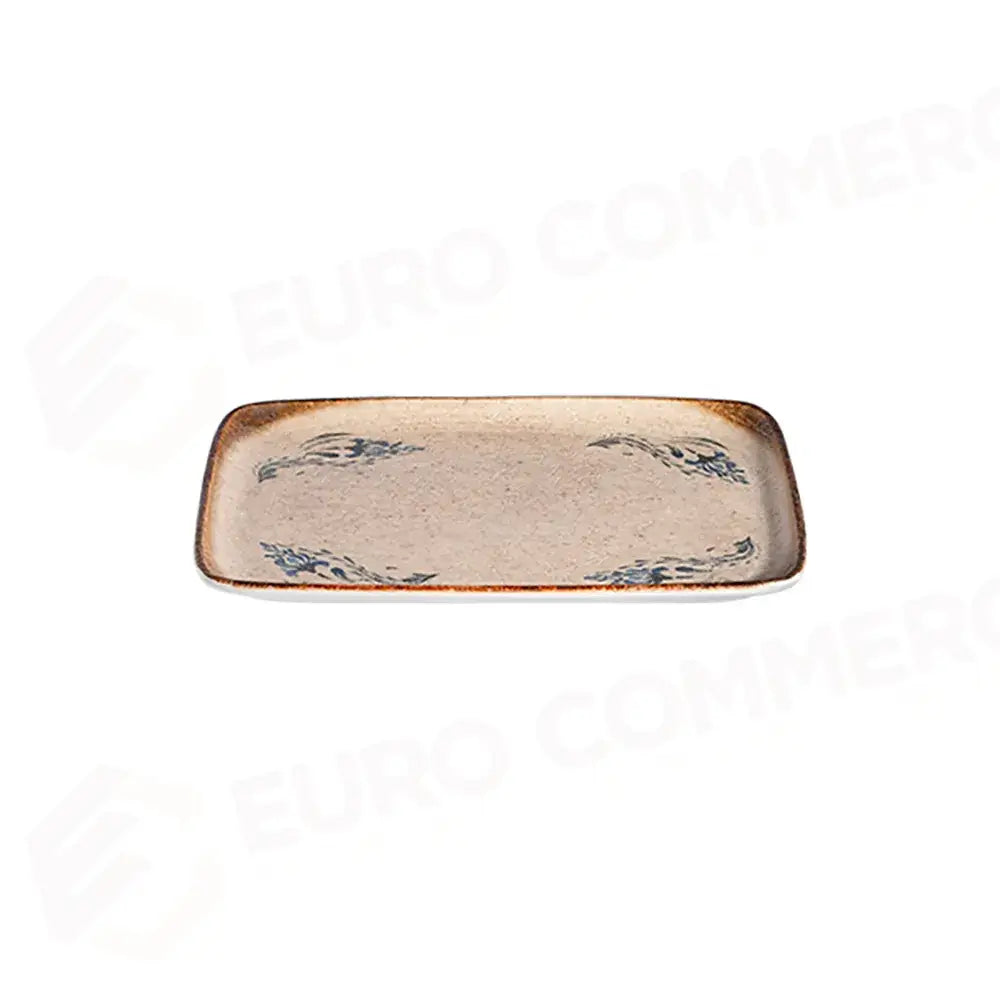 VOYAGE NAVY QUADRO RECTANGULAR PLATE 37 CM (33 * 23) - 20001-151637 - ID FINE