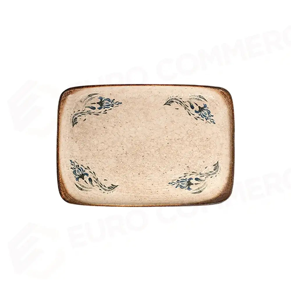 VOYAGE NAVY QUADRO RECTANGULAR PLATE 37 CM (33 * 23) - 20001-151637 - ID FINE
