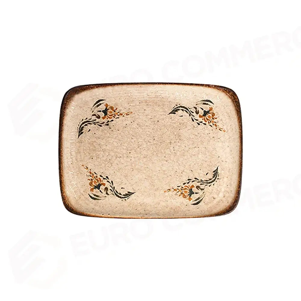 VOYAGE TERRA QUADRO RECTANGULAR PLATE 37 CM (33 * 23) - 20002-151637 - ID FINE