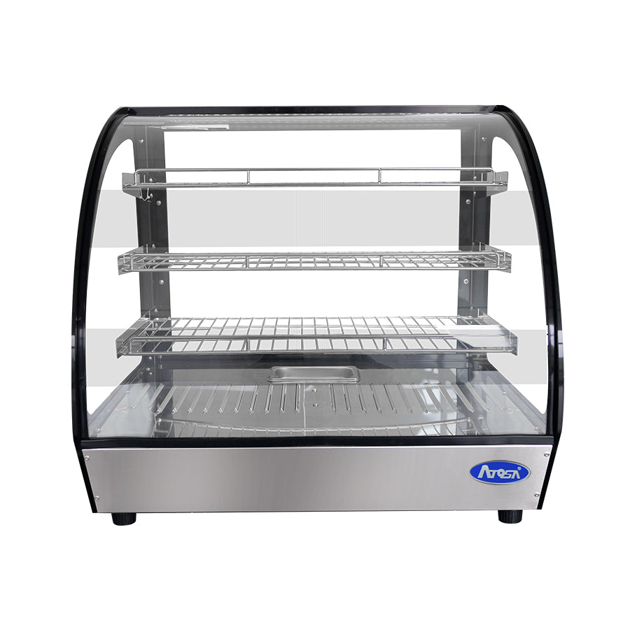 Vitrines chauffantes de comptoir - WHY125L - ATOSA