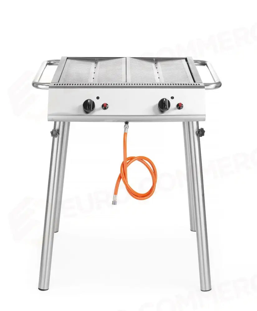 XANTOS GRIGLIA A GAS 9,5KW 770X710X(H)870MM - HENDI