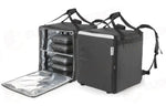 ZAINO PER LA CONSEGNA DI ALIMENTI ISOLATO HENDI 75,2L NERO 410X410X(H)480MM - 709801